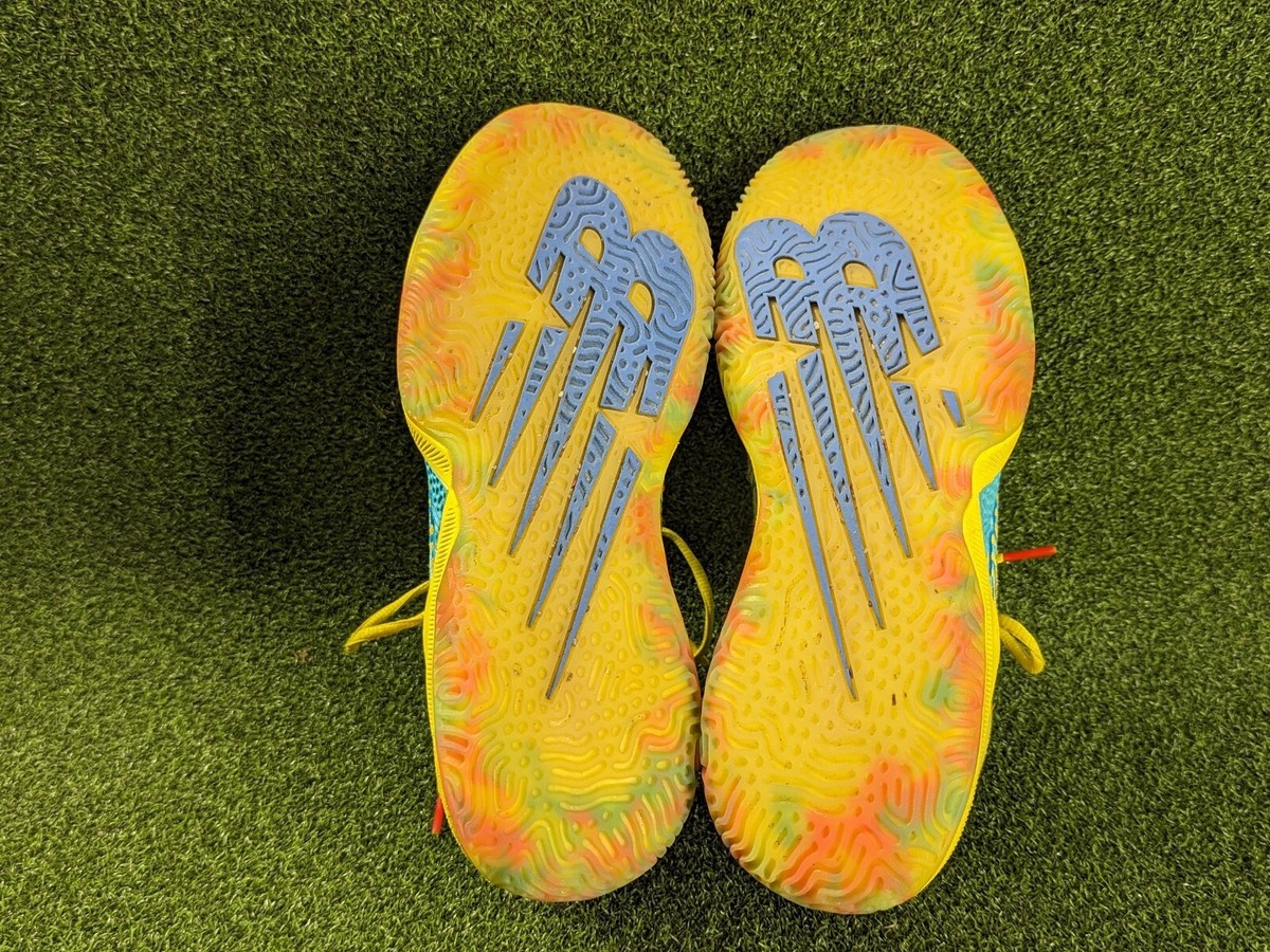 Size 9.5 - New Balance Two WXY Yellow Teal 2021 Sour Patch Gushers
