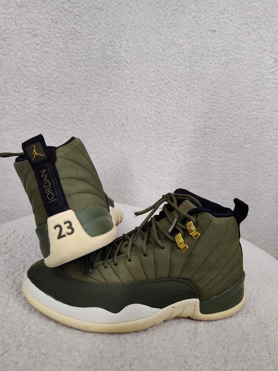 jordan 12 forest green