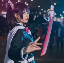 Kanao Tsuyuri栗花落 style Cosplay Costume Full KIDS/Adults demon slayer kimetsu