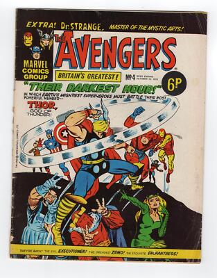 1964 MARVEL AVENGERS #7 & STRANGE TALES #114 THOR & MASTERS OF EVIL KEY RARE UK