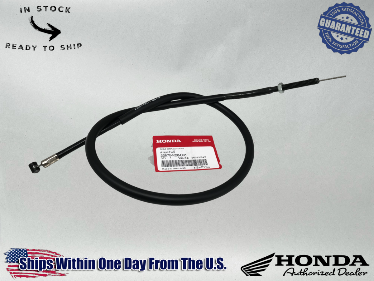 みに Honda OEM Clutch Control Cable GROM 125 2018-2020 201 22870-K26