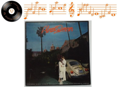 Almost Summer Movie Soundtrack Vinyl LP A1 B1 Pressing - Near Mint