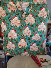 CHRISTMAS HOLIDAY Nursing Scrub Top Sz M-Nurse, CNA, Vet Tech