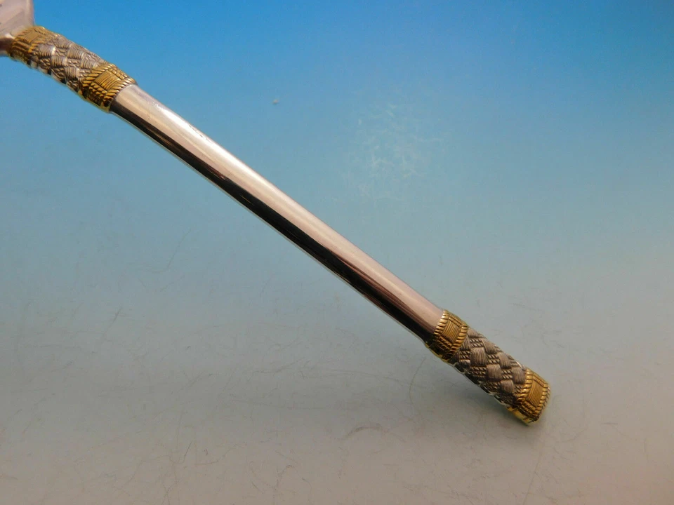 Tejido Egeo Oro por Wallace Plata Esterlina Tamaño Regular Lugar Ajuste(s) 4 piezas Foto 3 de 4