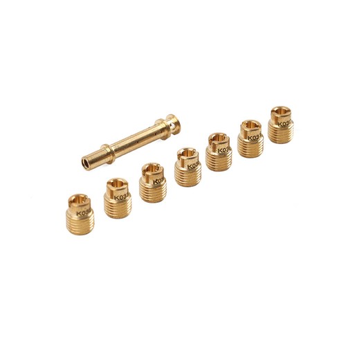 Vergaser Carb Jet Kit Rohr Düsen Für Honda GX140 GX160 5,5 HP GX200 6,5 HP - Zdjęcie 4 z 10