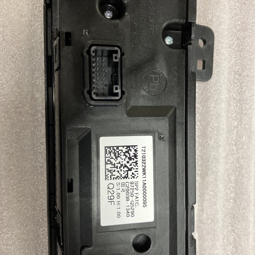 97250-Q5290DHV 2021-2022 Kia Seltos HeaterAC Temperature Control Unit New Oem - Picture 7 of 7