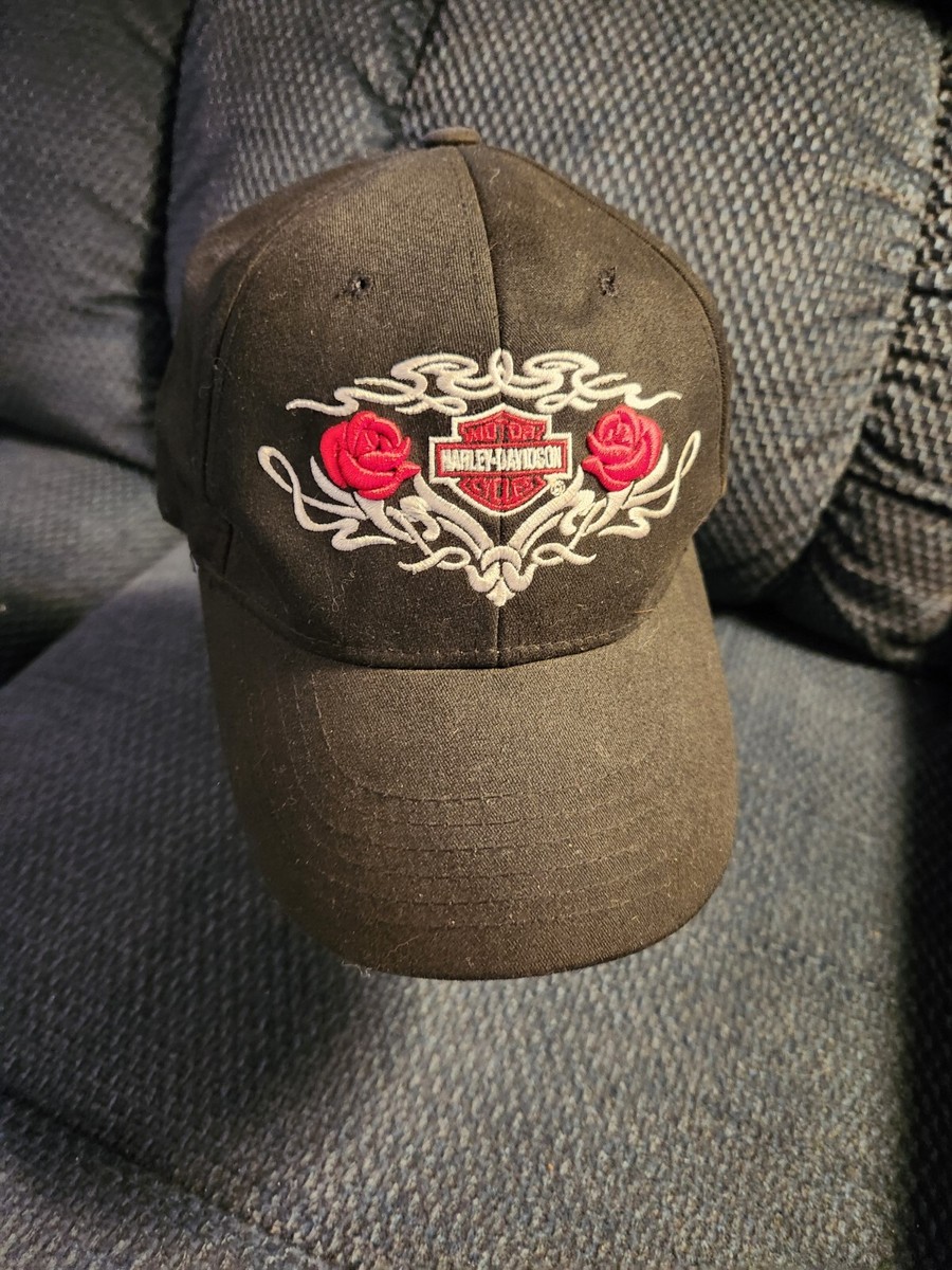 Women\'s Harley Davidson Sequin Logo Silver Striped Cap Women main image 4