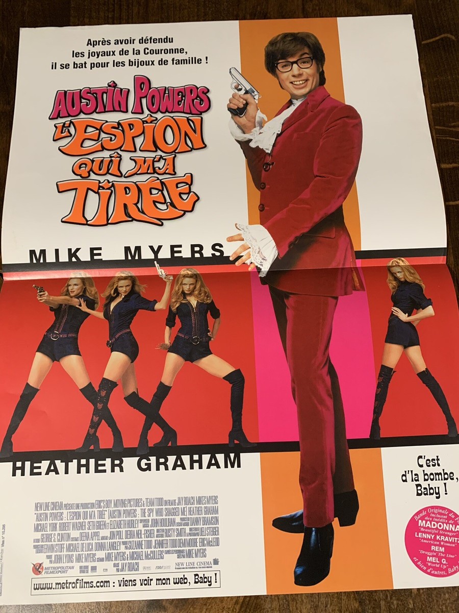 Original Austin Powers In Goldmember Movie Poster - Double Sided 27x40 Inch Collectible