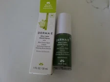 NIB DERMA E Blue Light Shield  spray w/lue green algae lutein 1 oz, made USA