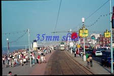 BLACKPOOL BALLOON TRAM 726 WATERLOO ROAD 28 SEPT 1985 ORIGINAL SLIDE+COPYRIGHT