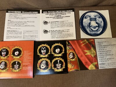 KISS Psycho-Circus JAPAN CD PHCR-90007 w/OBI+3-D POP UP