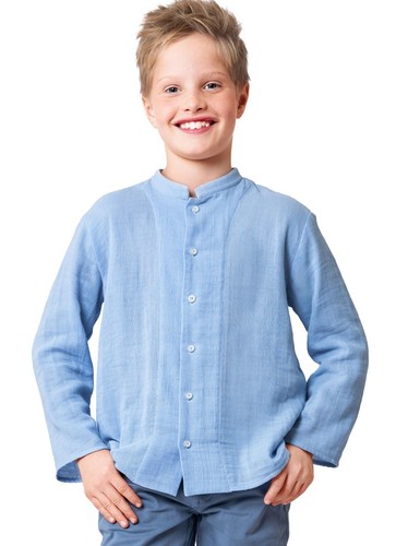 BURDA KIDS 9209 BOYS SHIRTS Sewing Pattern Ages 4-11 (104-146) Skill: SUPER EASY - Picture 3 of 8