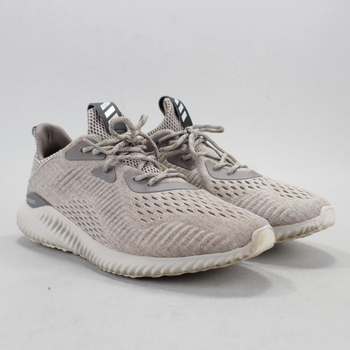 Amanecer sílaba vistazo Adidas AlphaBounce Mens Size 8.5 Beige EM Tech Earth Athletic Shoes BB9041  | eBay