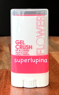 Flower Beauty Gel Crush RASPBERRY CRUSH Lip & Cheek Blush NEW 0.33 oz