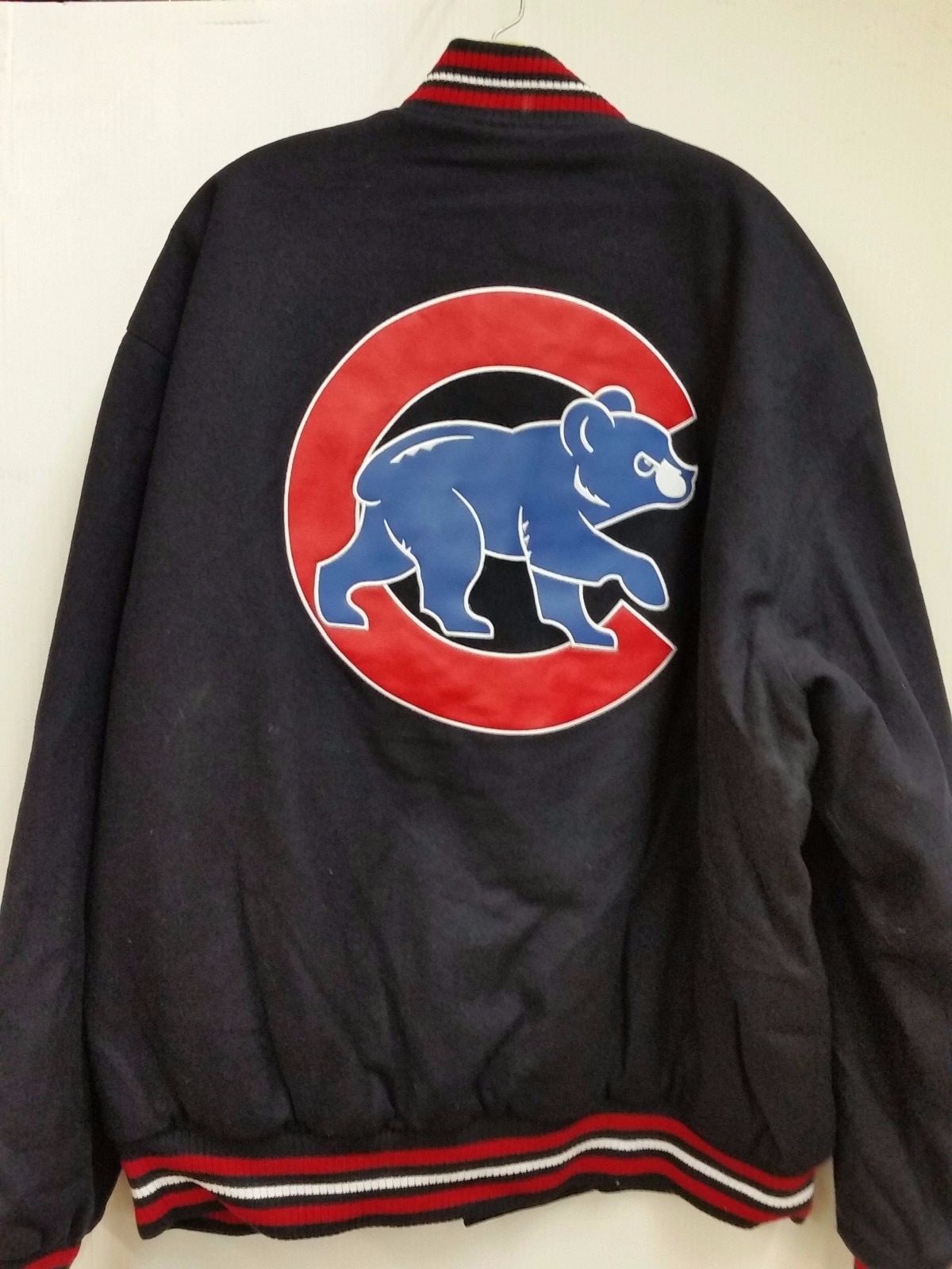 MLB Chicago Cubs Embroidered Reversible Jacket by JH Designs (4XL)