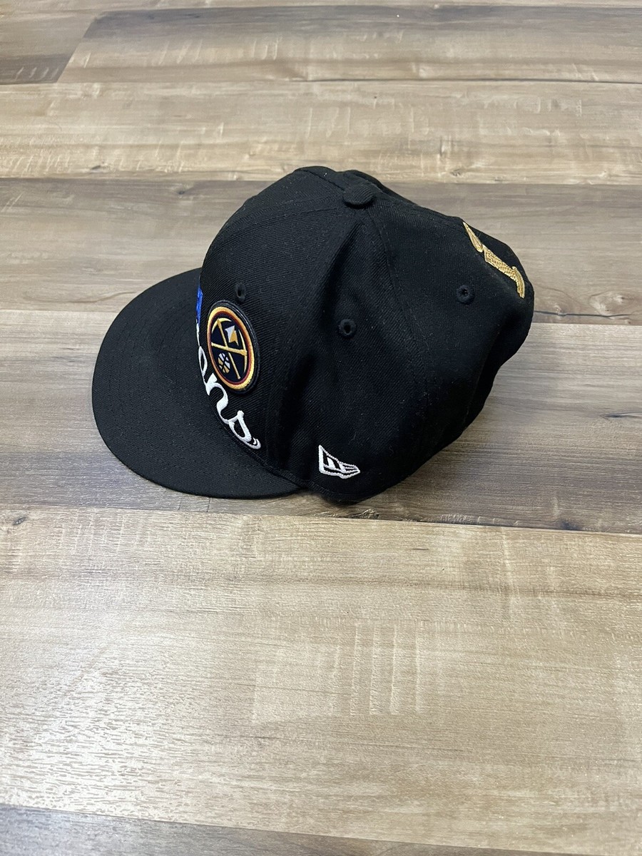 New Era Denver Nuggets 22-23 NBA World Champions Black Snapback