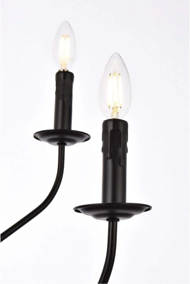 Elegant Lighting Living District Westley 6-Light Mid-Century Metal Pendant - Image 3 of 4