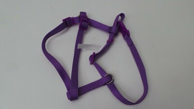 Grreat Choice Adjustable Kitten Harness Purple 8 - 12 In  (DNT)BY-18P