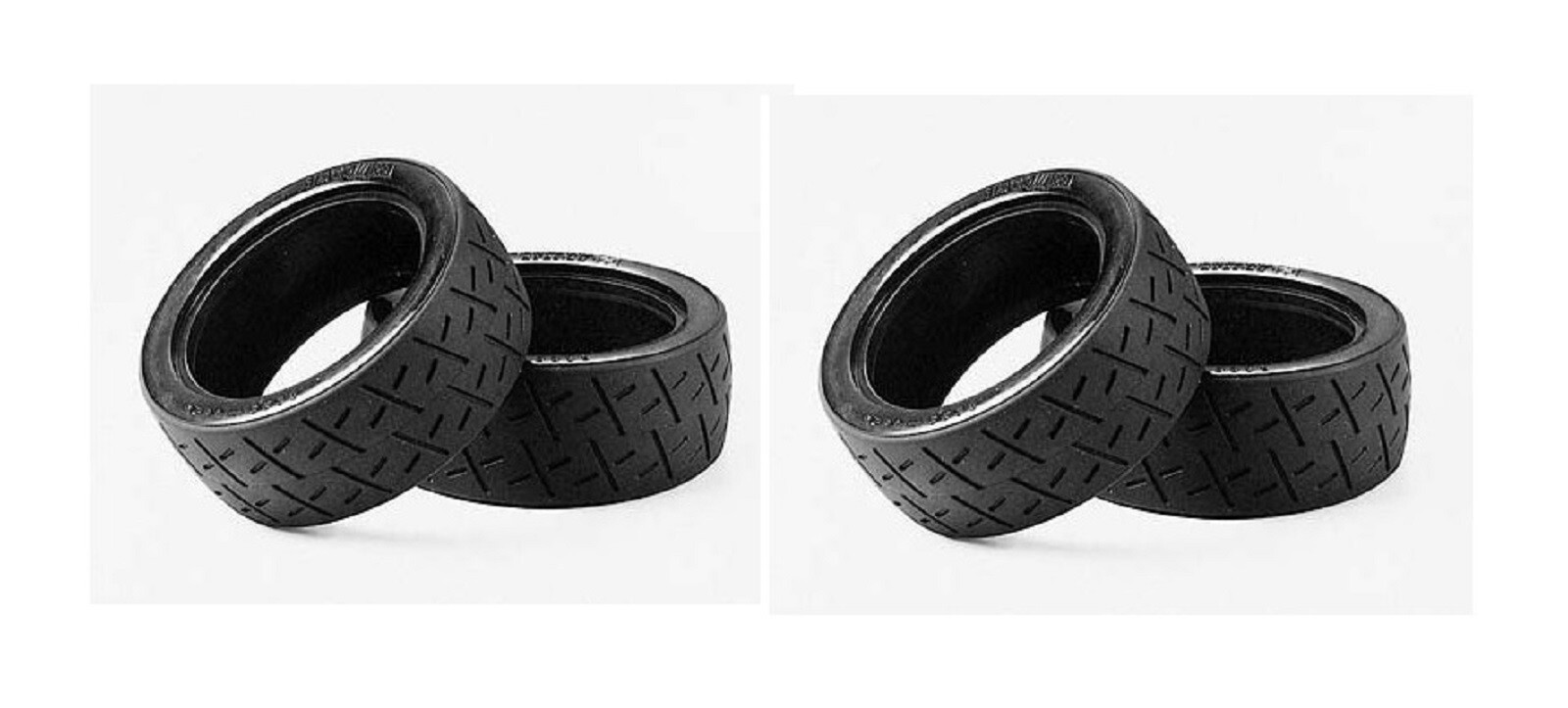 Tamiya Touring Car Tires (x4) Assorted Styles Xray/HPI/Traxxas/Losi