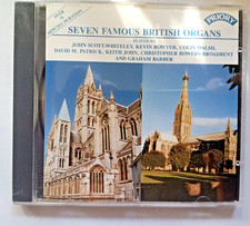 SEVEN Famous British ORGANs-Bowyer Walsh Patrick Barber John++ CD NM/Mint
