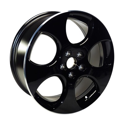 Alufelge DETROIT Felge schwarz 7,5Jx18 VW Golf V 5 GTI Edition 30 kleine Kratzer