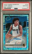 2020 Panini Donruss 234 Josh Green Signature Choice Auto PSA 10 POP 3 Autograph 