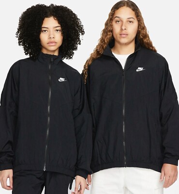 Womens Sz L Nike Sportswear Essential Windrunner Woven Jacket - Main Image