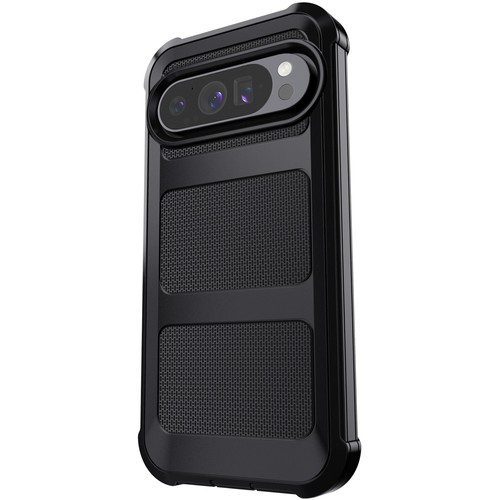 For Google Pixel 9/Pro/Pro XL Shockproof Protective Hybrid Slim Case Black Cover - Picture 28 of 49