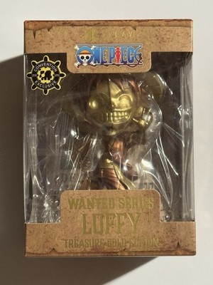 Mighty Jaxx Wanted Series Luffy Treasure Gold Edition SDCC