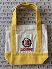 99 Ranch Market Yellow Mini Tote Bag Limited Trader Joe FREE SHIPPING