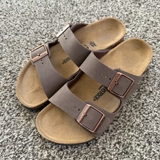 Birkenstock Arizona Mocca Brown Sandals Size EU 34 Women's 3 Narrow