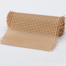 Woven Open Mesh Cane Webbing Sheet Handmade 1M Decorative Cane Webbing Roll for