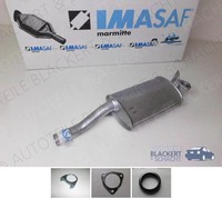 Imasaf Auspuff Mitteltopf + Anbauteile FüR Alfa 2600 Sprint + Spider 2.6