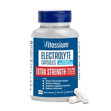 Extra Strength Electrolyte Capsules, 750mg of Sodium for The Management of PO...