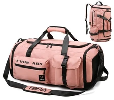 Travel Duffle Bag, 65L Large Gym Bag for Men & Women, 3 in1 Convertible Backp...