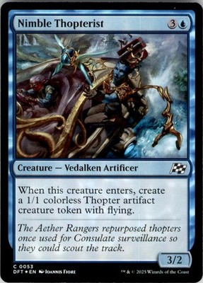 2025 Aetherdrift Nimble Thopterist Expansion/Common #53