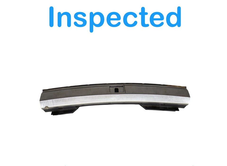 09-16 Audi A4 Quattro Allroad trava traseira porta-malas tampa acabamento soleira arranhão fabricante de equipamento original - Imagem 2 de 4