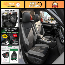 Front Seat Covers For Dodge Ram 1500 2500 3500 2003-2026 Faux Leather Black G Front Seat Covers For Dodge Ram 1500 2500 3500 2003-2026 Faux Leather Black G