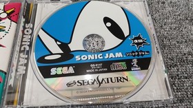 SEGA Sonic Jam Saturn Game Used with Surface Scratches