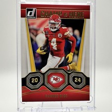 Rashee Rice CHAMP IS HERE 2024 Donruss Football NFL #4 SP SUPER BOWL LVIII KC