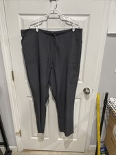 Scrubstar Core Essentials Unisex Gray Scrub Pants W/Drawstring Size 2XL