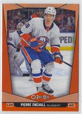 2024-25 O-Pee-Chee Orange #262 Pierre Engvall