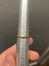 14K Solid Yellow Gold Men  s Wedding Ring Band Size 11.25 3.85 Grams