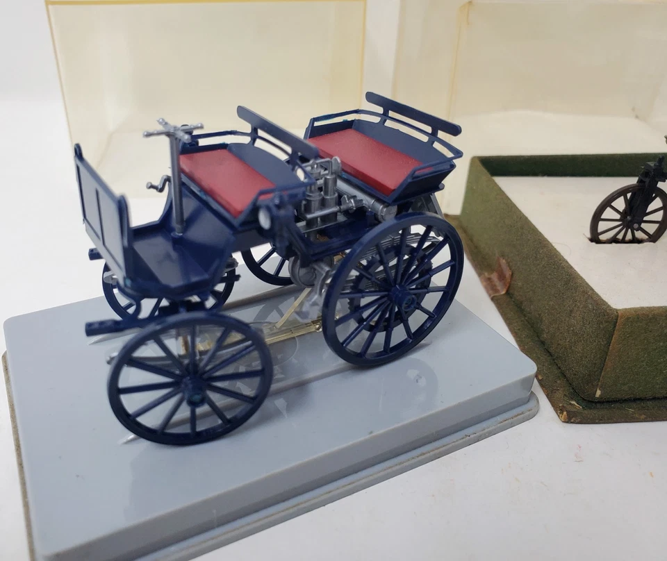PAIR 1:40 Wiking Model Early Car Made in Germany in Original Case &Mercedes Benz - Image 3 of 4