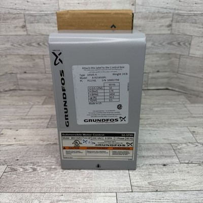 Grundfos Submersible Motor Control Box (1/2 HP ) SA-SPM6 - 98315251 D