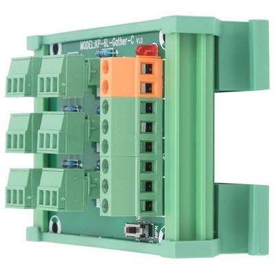 3-Wire 6-Wege-Akquisitionsplattblock KP-6L-GTHER-C-TerminalBlock
