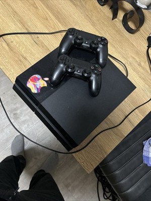Sony PlayStation 4 PS4 Konsole Schwarz mit Controller (Siehe Beschreibung)