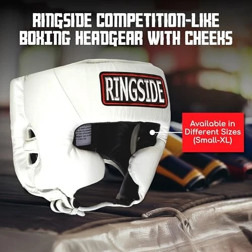 Ringside Boxing Headgear Superior Protection Adjustable Fit Lightweight Durable - Image 3 of 4