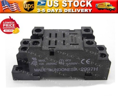 Omron PTF08A-E Relay Base Socket 8 Pin,Use for LY2N-J New #