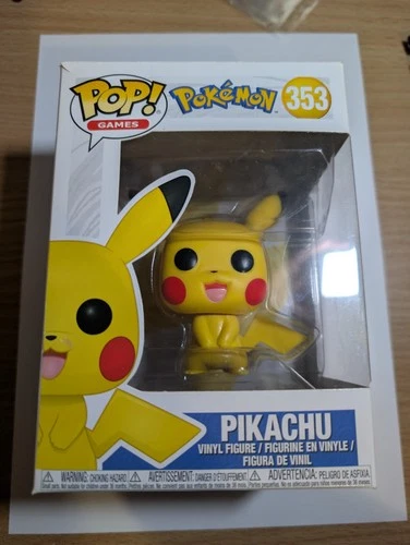 Pokemon Pikachu Funko Pop! Vinyl 353 Collector Official